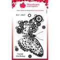 Woodware Clear Singles - Cog Butterfly