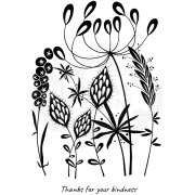 Woodware Clear Singles - Wild Garden
