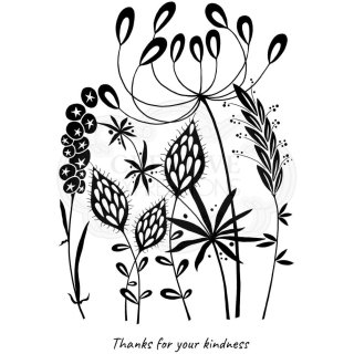 Woodware Clear Singles - Wild Garden