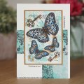 Woodware Clear Singles - Three Butterflies