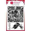 Woodware Clear Singles - Floral Block