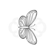 Woodware Clear Singles - Mini Wings Common Blue