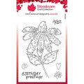 Woodware Clear Singles - Fuzzy Flowers Daisy
