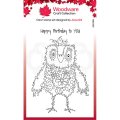 Woodware Clear Singles - Fuzzy Friends Hugo