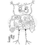 Woodware Clear Singles - Fuzzy Friends Horace