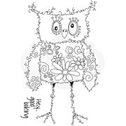 Woodware Clear Singles - Fuzzy Friends Horace