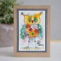 Woodware Clear Singles - Fuzzy Friends Horace
