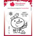 Woodware Clear Singles - Little Snowman