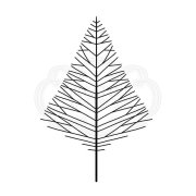 Woodware Clear Singles - Mini Wide Twiggy Tree