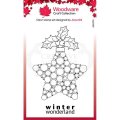 Woodware Clear Singles - Bubble Bauble and Holly