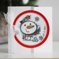 Woodware Clear Singles - Little Snowman