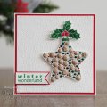 Woodware Clear Singles - Bubble Bauble and Holly