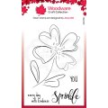 Woodware Clear Singles - Poppy Sketch
