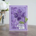 Woodware Clear Singles - Poppy Sketch