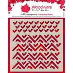 Woodware 6x6 inch Stencil - Tribal