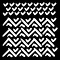 Woodware 6x6 inch Stencil - Tribal