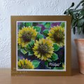 Woodware Clear Singles - Sunflower Rays