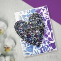 Woodware Clear Singles - Bubble Heart