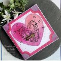 Woodware Clear Singles - Butterfly Heart