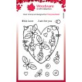 Woodware Clear Singles - Butterfly Heart
