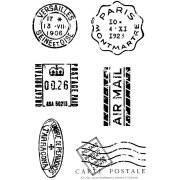 Woodware Clear Singles - Mini Postmarks
