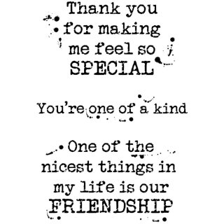 Woodware Clear Singles - Kind Words