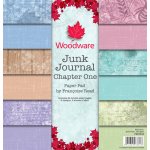 Woodware Francoise Read Junk Journal Chapter One 8x8 Paper Pad