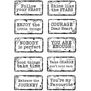 Woodware Clear Singles - Distressed Labels