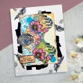 Woodware 6x6 Inch Stencil - Arabesque