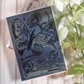Woodware Clear Singles - Paper Nib Butterfly