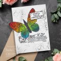 Woodware Clear Singles - Paper Nib Butterfly