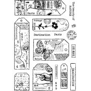 Woodware Clear Singles 6 x 8 Inch - Tag Collection