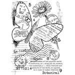 Woodware Clear Singles - Paper Nib Butterfly