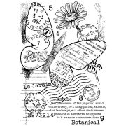 Woodware Clear Singles - Paper Nib Butterfly