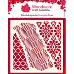 Woodware 6x6 inch Stencil - Quito
