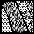Woodware 6x6 inch Stencil - Quito