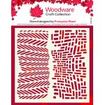 Woodware 6x6 inch Stencil - Pampa