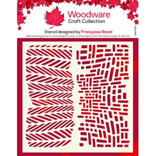 Woodware 6x6 inch Stencil - Pampa