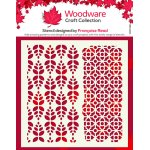 Woodware 6x6 inch Stencil - Medina