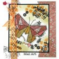 Woodware Clear Singles - Paper Butterfly