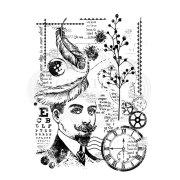 Woodware Clear Singles - Gentleman Collage