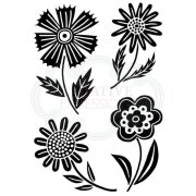 Woodware Clear Singles - Mini Blooms