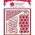 Woodware 6x6 Inch Stencil - Old Tiles