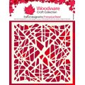 Woodware 6x6 Inch Stencil - Web