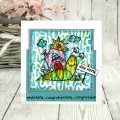 Woodware 6x6 inch Stencil - Wiggles