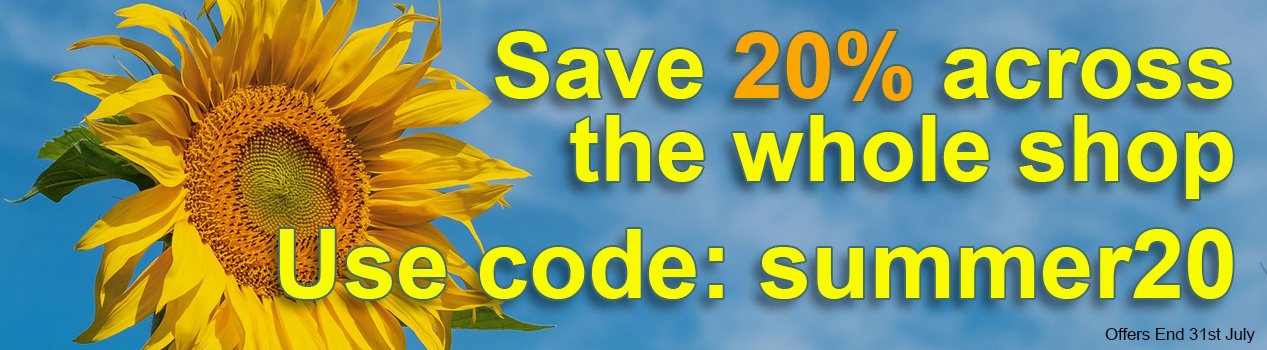 Save 20% in our Summer Sale