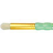 White Bristle Dome Stencil Brush R9113