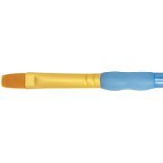 Gold Taklon Mixed Media Shader Brush R9150