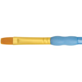 Gold Taklon Mixed Media Shader Brush R9150