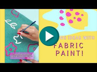Fabric painiting ideas with DecoArt